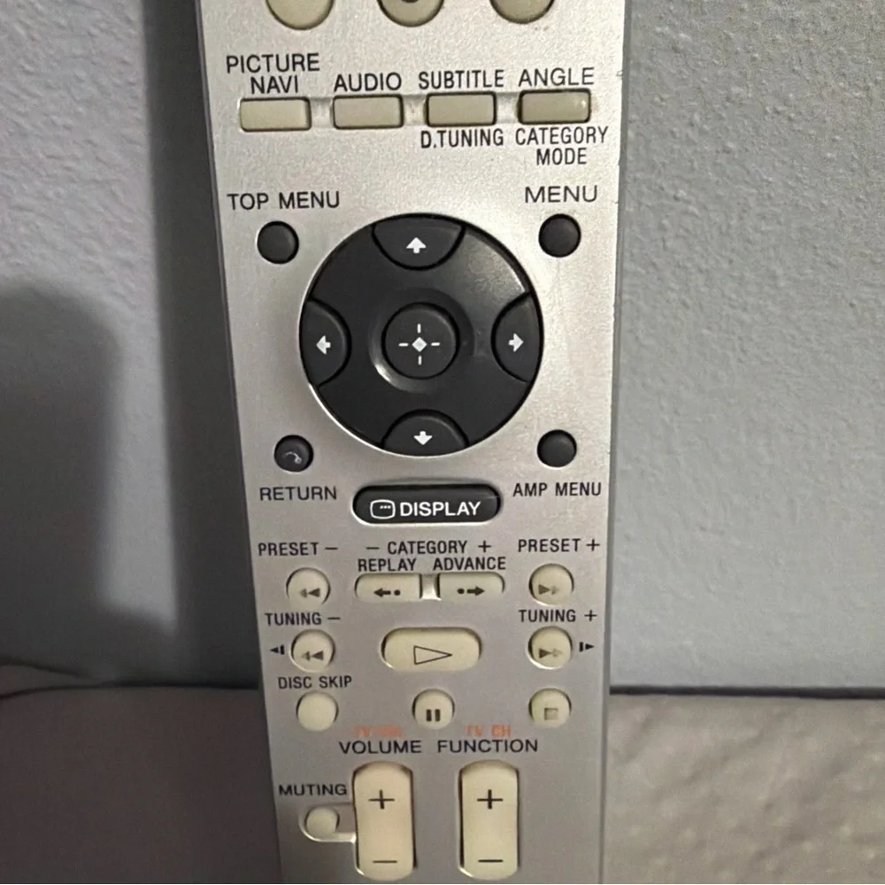 Sony AV Remote Model RM-ADP008 NO BATTERIES